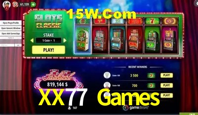 XX77 Games - Aplicativo Móvel